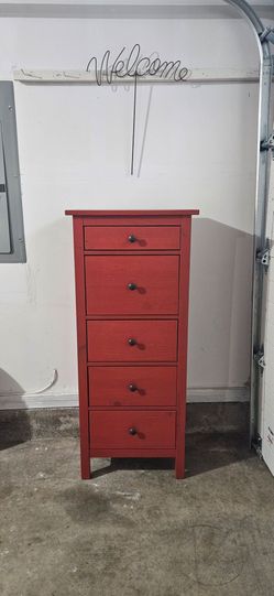 IKEA HEMNES 5 DRAWER DRESSER