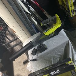 Ryobi 18 V Cordless Jet Fan Blower