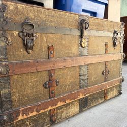 Antique Steamer Trunk