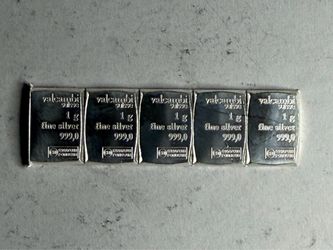 Valcambi Suisse 5g Silver CombiBar – 5 × 1g