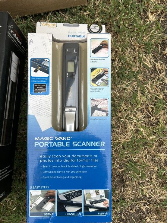 New With Box...VuPoint Magic Wand Portable Scanner.