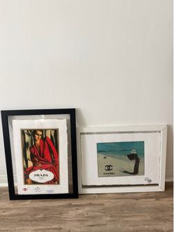 Framed Fashion Wall Art – Modern Luxury Home Decor
