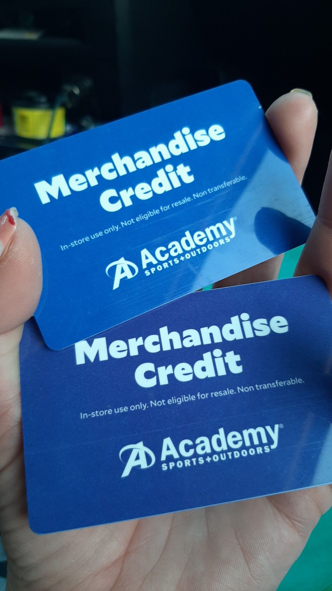 $214 Academy Store Credit