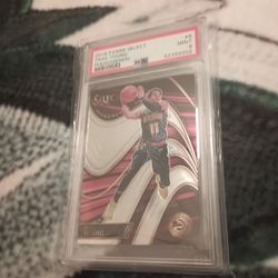 PSA 9 Mint 2018 Panini Trae Young Atlanta Hawks Rookie Card 