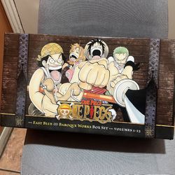 One Piece Manga Box Set 1 $150 OBO