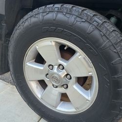 Tires No Good! Toyota Tacoma Oem Wheels