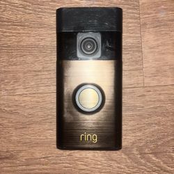 Ring - Battery Doorbell Smart Wifi Video Doorbell - Battery-Powered with Head-to-Toe Video, Live View, and Two-Way Talk - Venetian Bronze