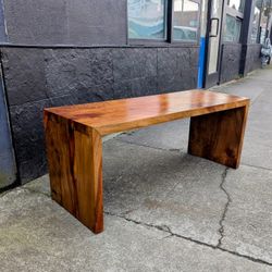 Tropical Salvage Coffee Table Bench At BoneJax 