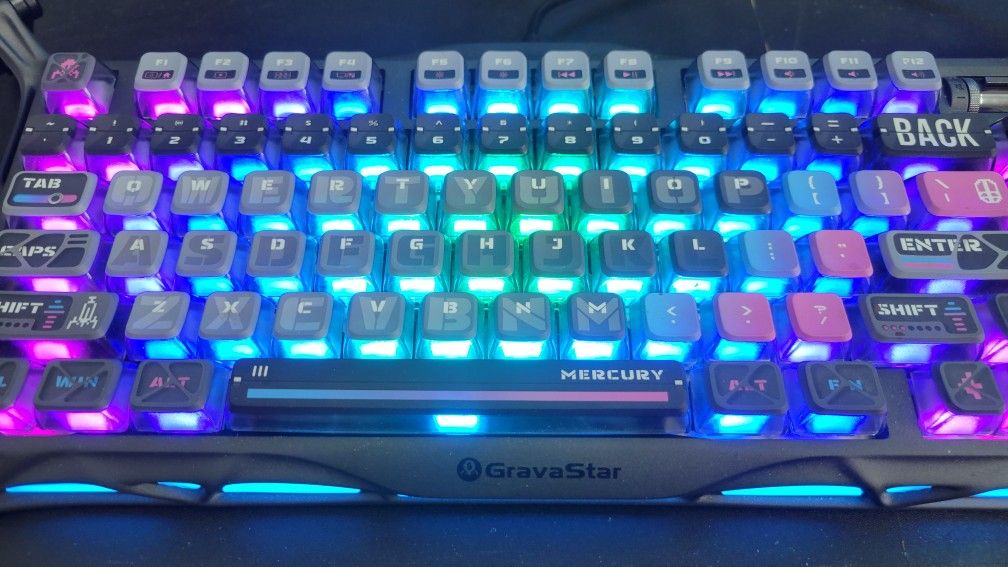 Keyboard, GravaStar Mercury K1 Pro Gaming Board