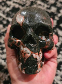 💀 Crystals | Brecciated Jasper Skull 💀