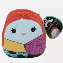 New Disney Nightmare Before Christmas Sally Squishmallow 5 Inch Plush