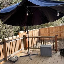 Outdoor Umbrella & Base Weights