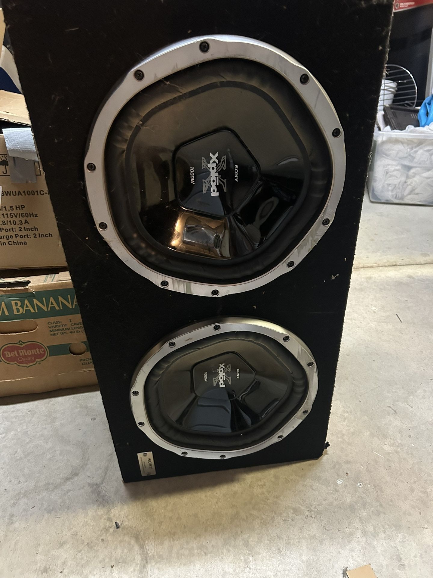 Xplod 10” 2 Subs