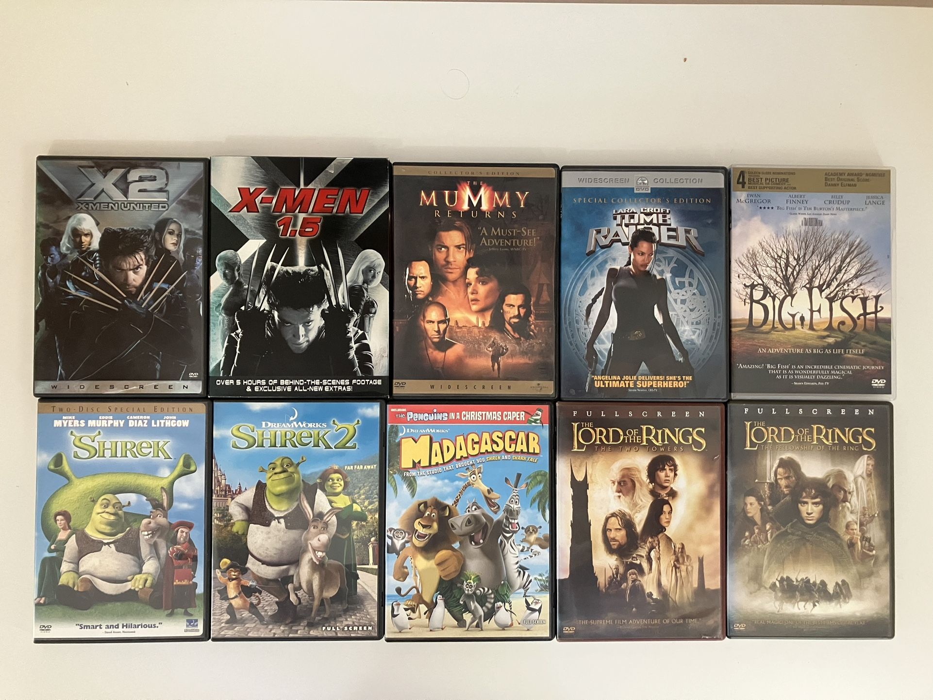Used DVD’s