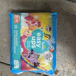 3t-4t Diapers Easy Up Pampers Brand New 