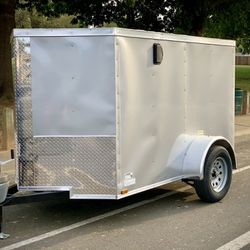 5x8 enclosed trailer new