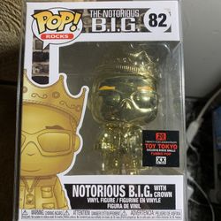 Funko Pop Rocks The Notorious Big With Crown #82