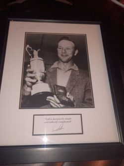 Arnold Palmer legendary golfer REAL SIGNED Autographed 8x10 Photo