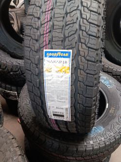 New set of tires 265 65 18 Goodyear