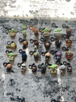 Star Wars PVC Figural bag clips – 25 Pieces