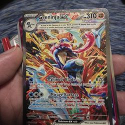 Greninja Ex SiR Twilight Masquerade 