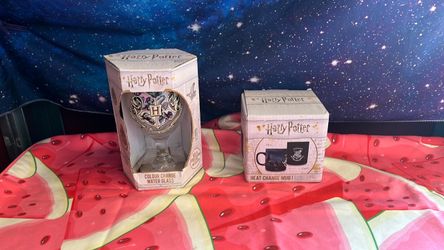 Harry Potter colour change water glass and change mug