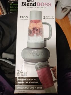Ninja Blend Boss Tumbler Blender