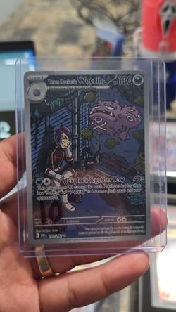 Team Rocket's Weezing 199/182 PokƩmon Card