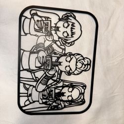 K-Pop Demon Hunter Decoration Art Drawing For Kids