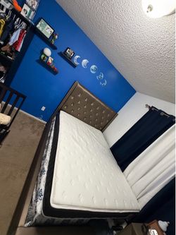 Bed frame and mattress Queen