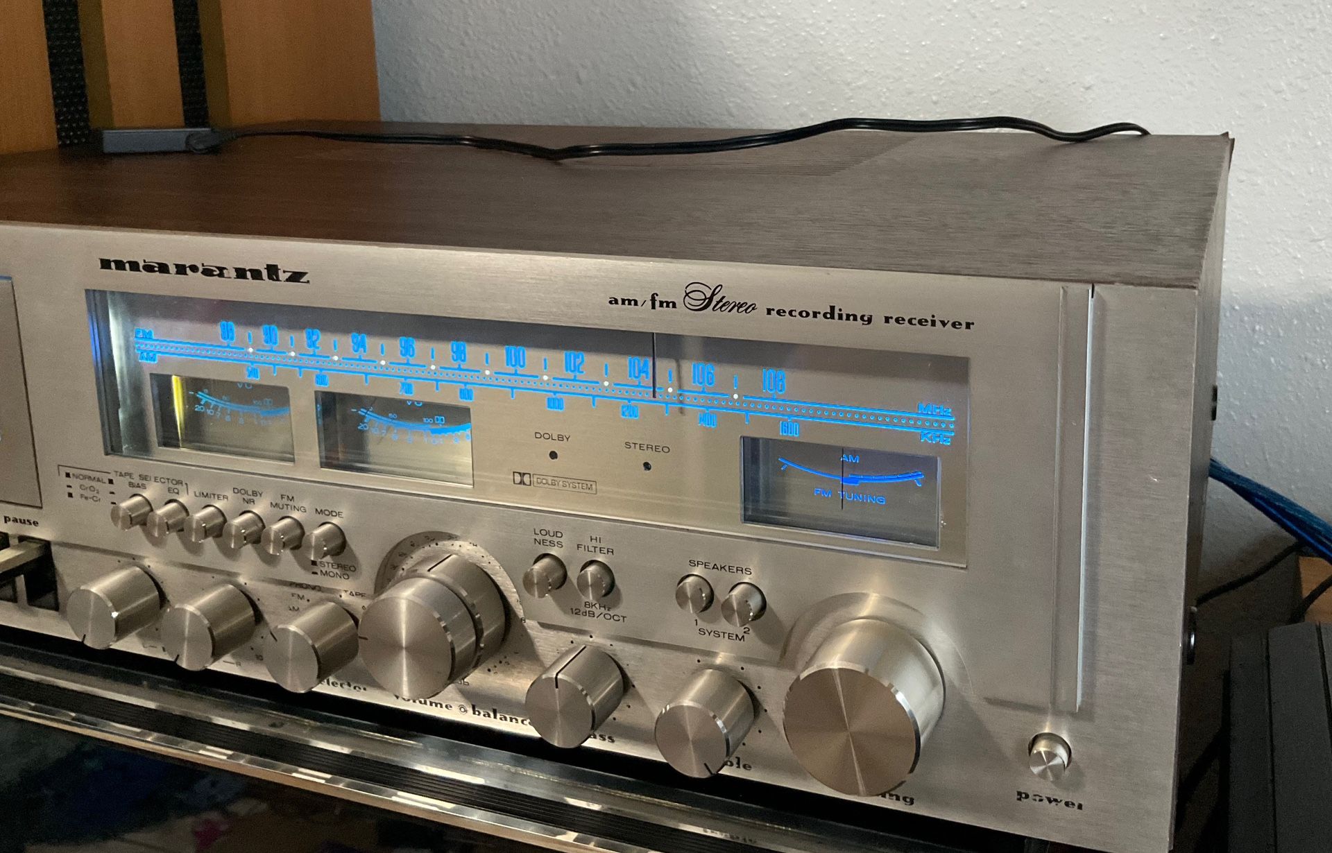 Marantz 4025 Vintage Receiver Cassette Player. Works Great. Rare