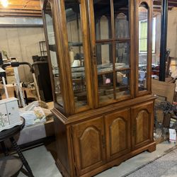 Vintage China cabinet 