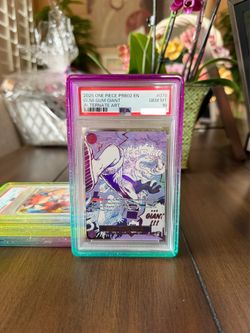 One Piece Gum Gum Giant EN PRB02 Alternate Art PSA 10