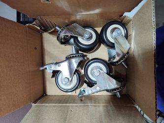 2" Castor Wheels With Locks