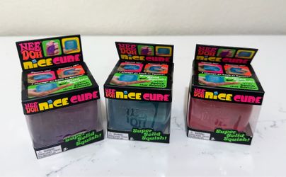 🔥 NeeDoh Nice Cube Squishies – New & Sealed – Multiple Colors 🔥