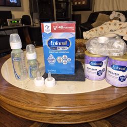 ENFAMIL formula and DR.brown bottle Set