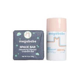 New Mega babe Space Bar And Daily Deodorant 