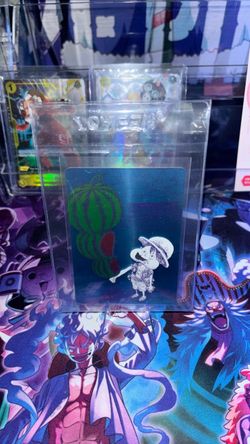 Watermelon luffy one piece tcg
