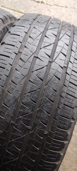 2 Used Tires 245-60-18 Firestone Brand
