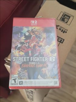 NINTENDO SWITCH 2 STREET FIGHTER 6 FIGHTERS EDITION YEARS 1-2 BRAND NEW FACTORY SEALED