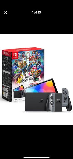 Nintendo Switch OLED Super Smash Bros. Ultimate Console Bundle Limited Edition