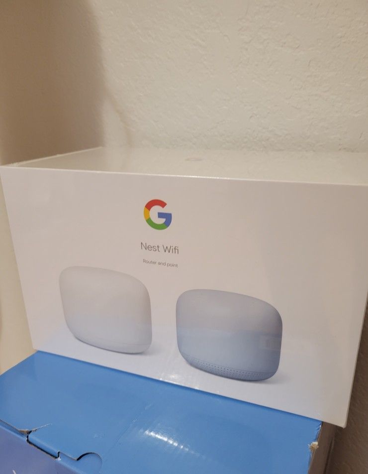 Google Nest Wi-Fi Router and Point