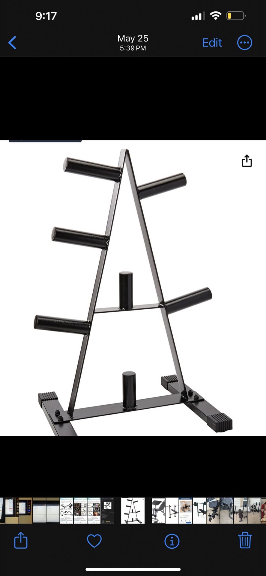 Weight Rack Tree