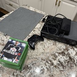 Xbox one with 7 games included 