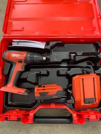 Hilti SFC 22-Volt Lithium-Ion 1/2 in. Cordless Drill Driver Kit