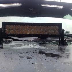 3 Led Light Bar And Two Light Pods  