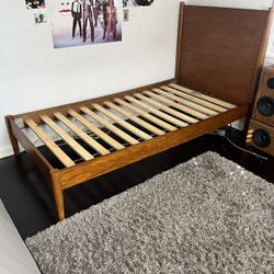 Mid Century Style Bed Frame -Twin 