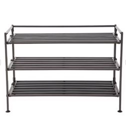 Seville Classics 3-Tier Shoe Rack