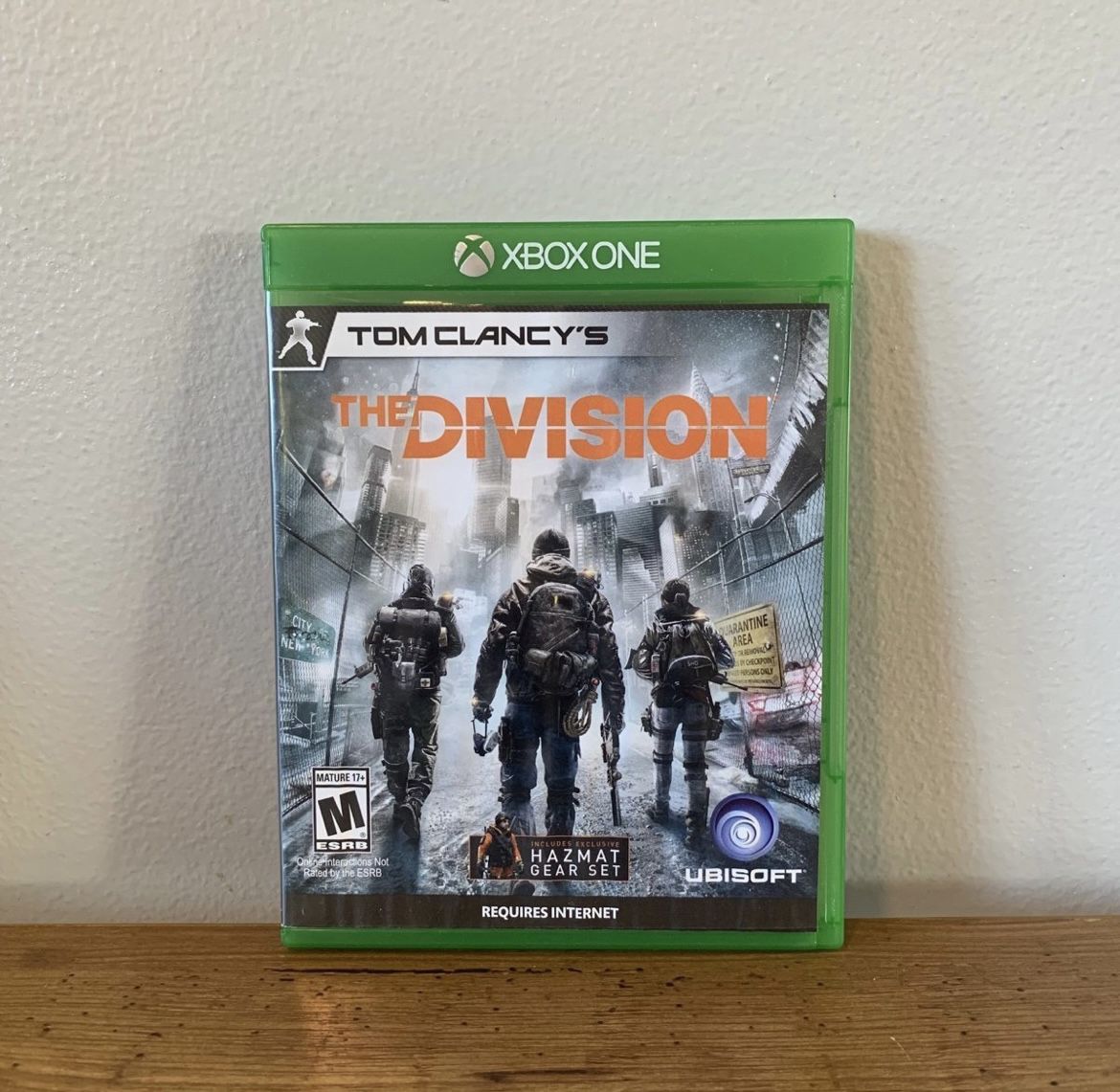 The Division Xbox One Like New Complete Tom Clancy’s Video Game