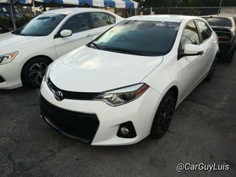 *CALL LUIS TODAY!* 2016 TOYOTA COROLLA S